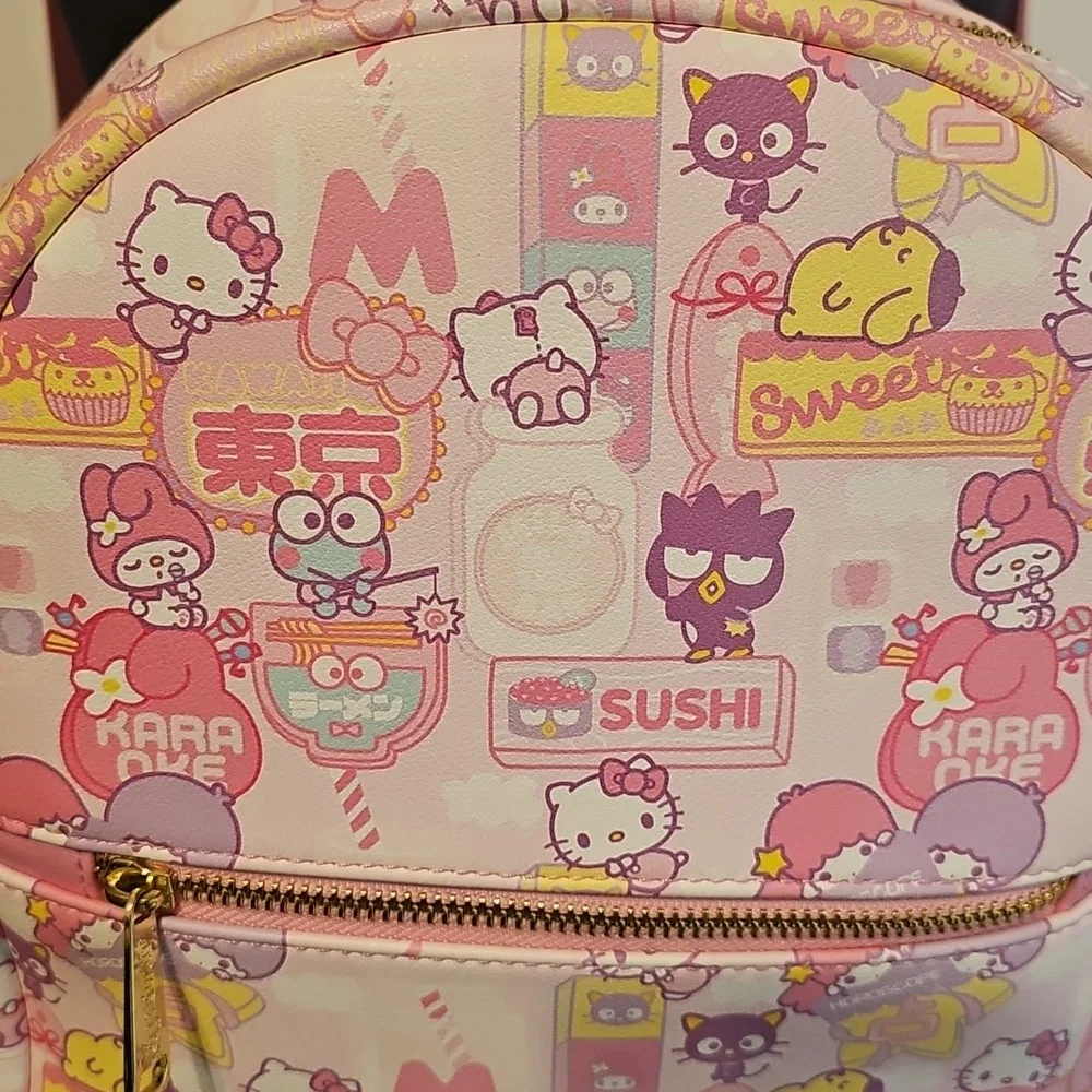 Loungefly Hello Kitty Sanrio Kawaii Backpack - Picture 2 of 12